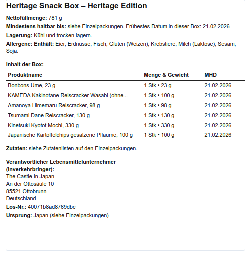 Traditional Edition – Monatliches Abonnement